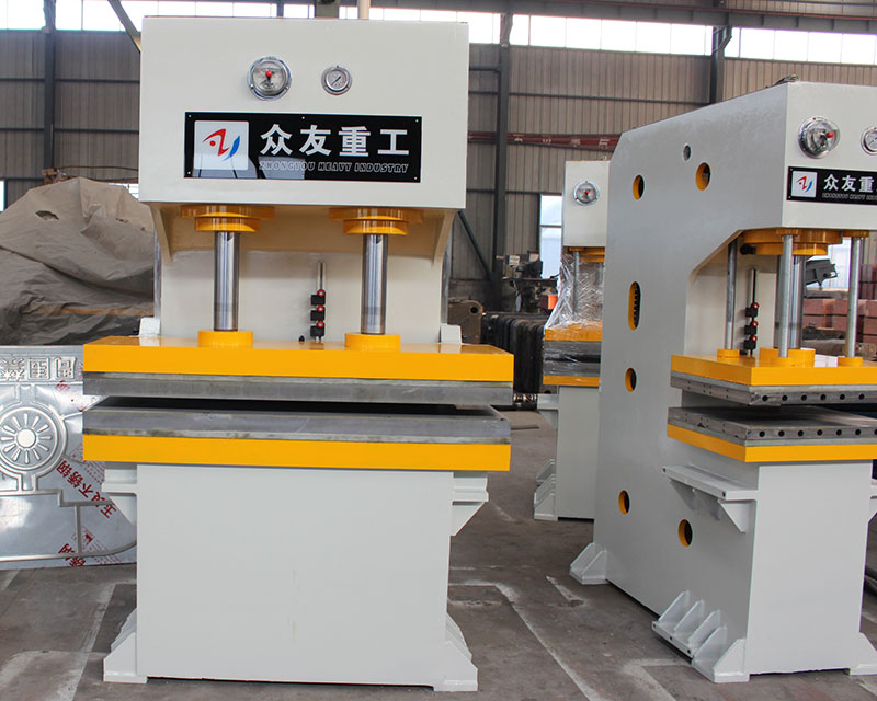 单臂(单柱)液压机的哪个部件容易损坏呢？