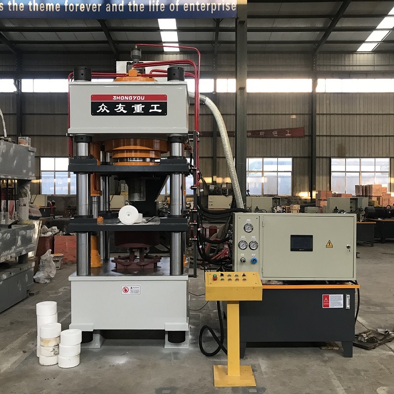 导致1000吨三梁四柱油压机没有压力的原因