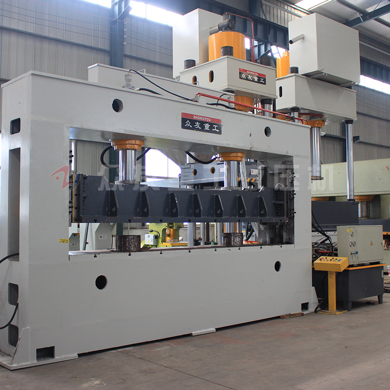 500吨四柱拉伸油压机缓冲装置有哪些？