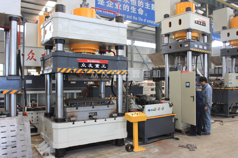 630吨液压机压降过快的原因及解决方法