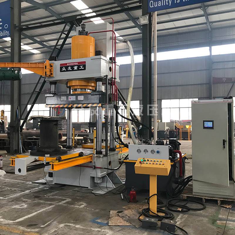 液压机械厂家整理四柱液压机耗电量大的原因主要有哪些？