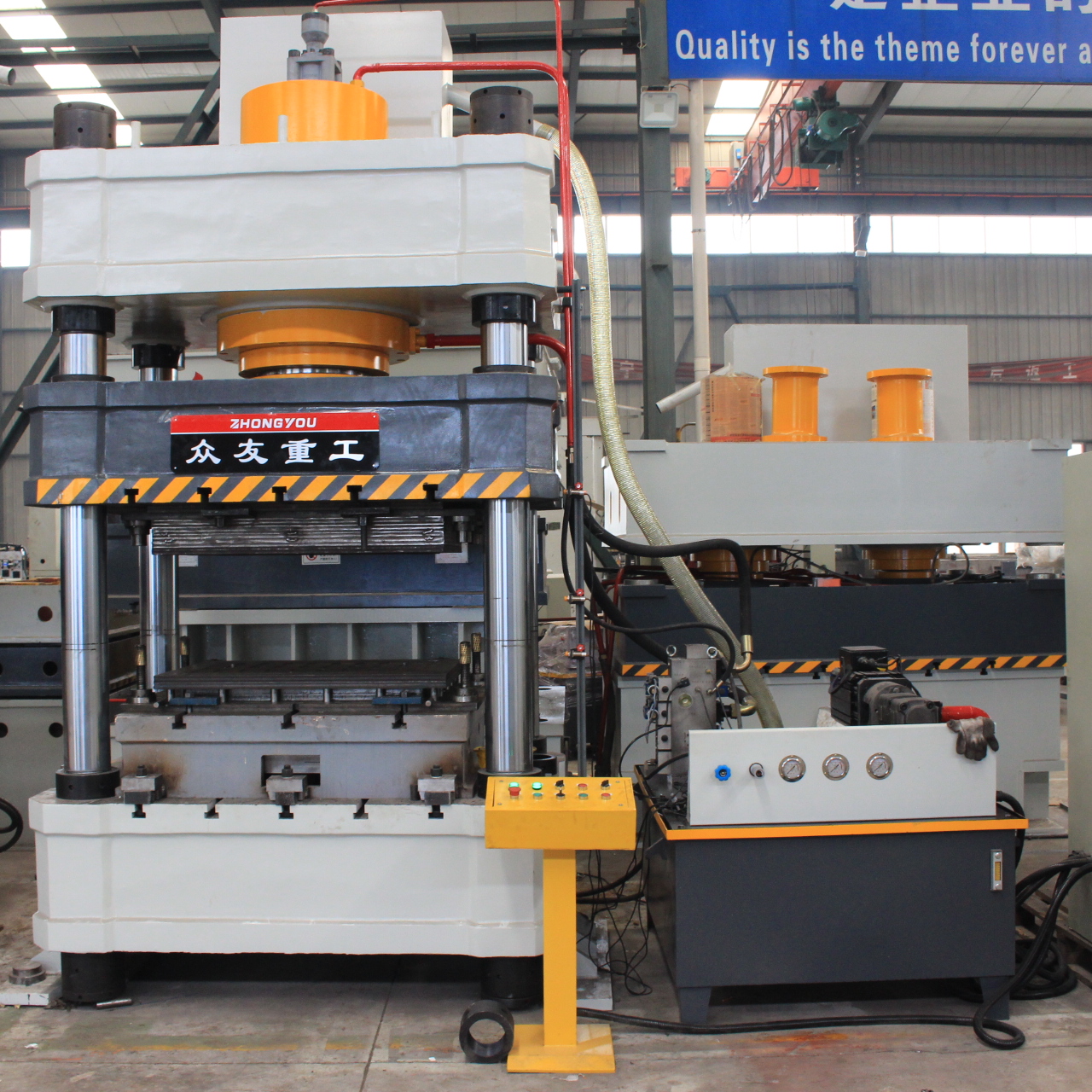 伺服液压机有哪些常见的缓冲设备?