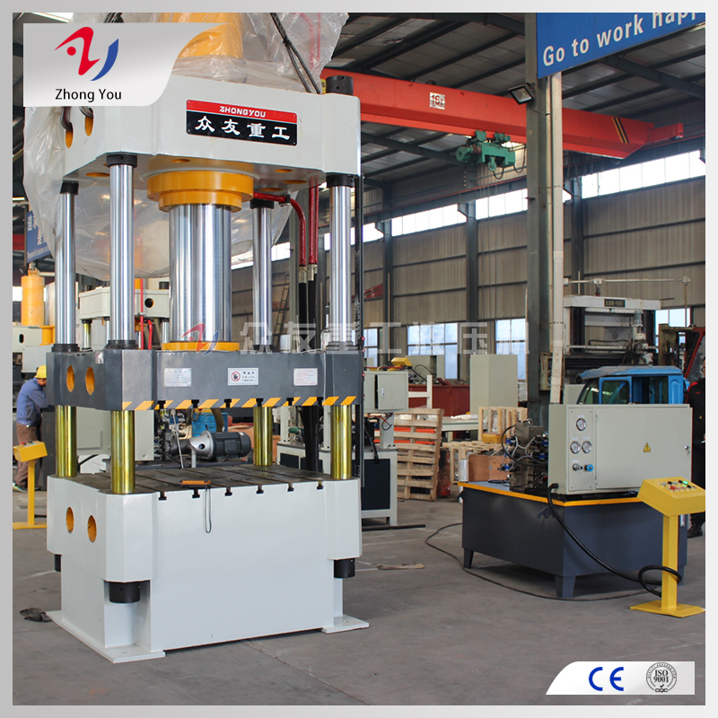 液压机推荐：四柱液压机在保压过程中发热怎么办？