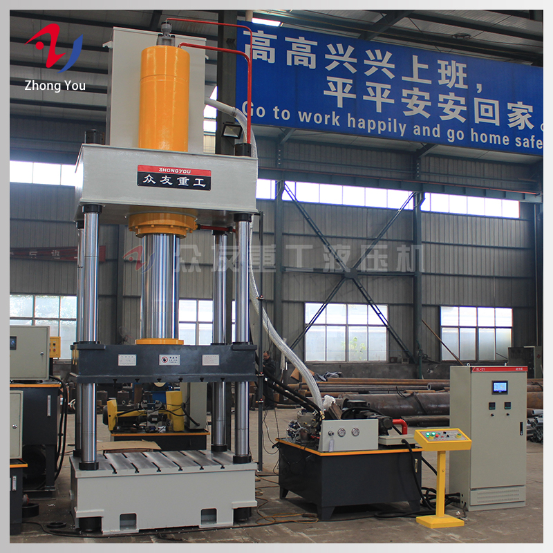 液压机厂家教你怎么应对四柱液压机泵站噪声大？