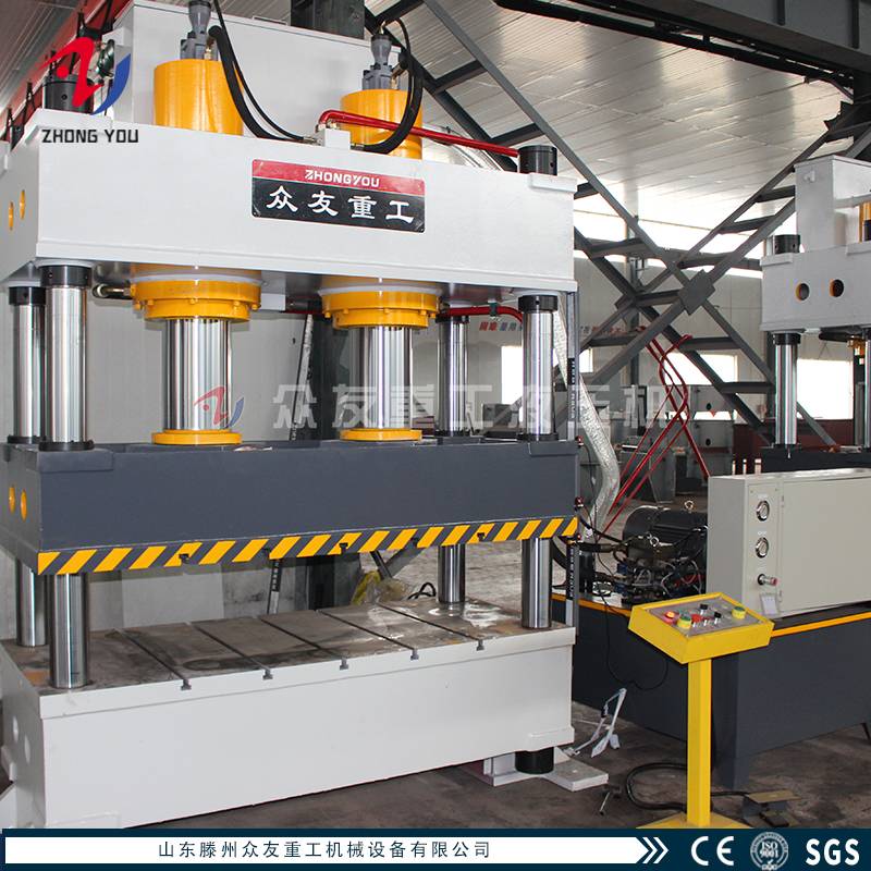 如何提高315吨四柱液压机的工作效率？滕州液压机厂家解答