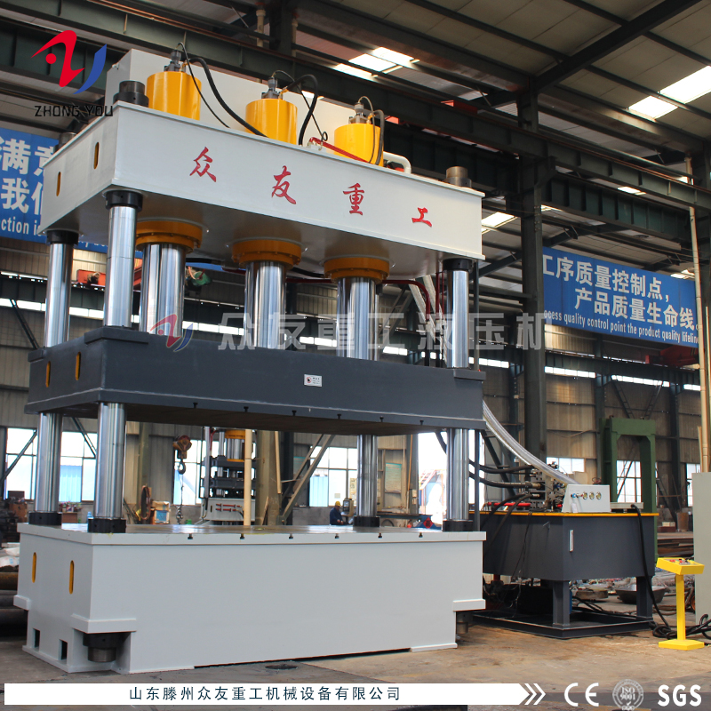 630吨热压成型液压机压力不稳定的原因 液压机厂家分析