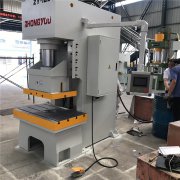 单柱液压机产生严重振动的故障是因为什么因素