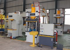 100吨全自动粉末成型鱼饵压块机客户验收合格