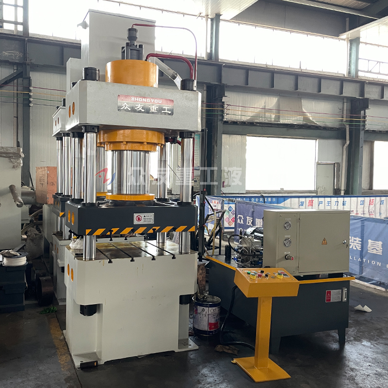 315吨液压机工作过程中液压油出现泡沫的原因和解决方法