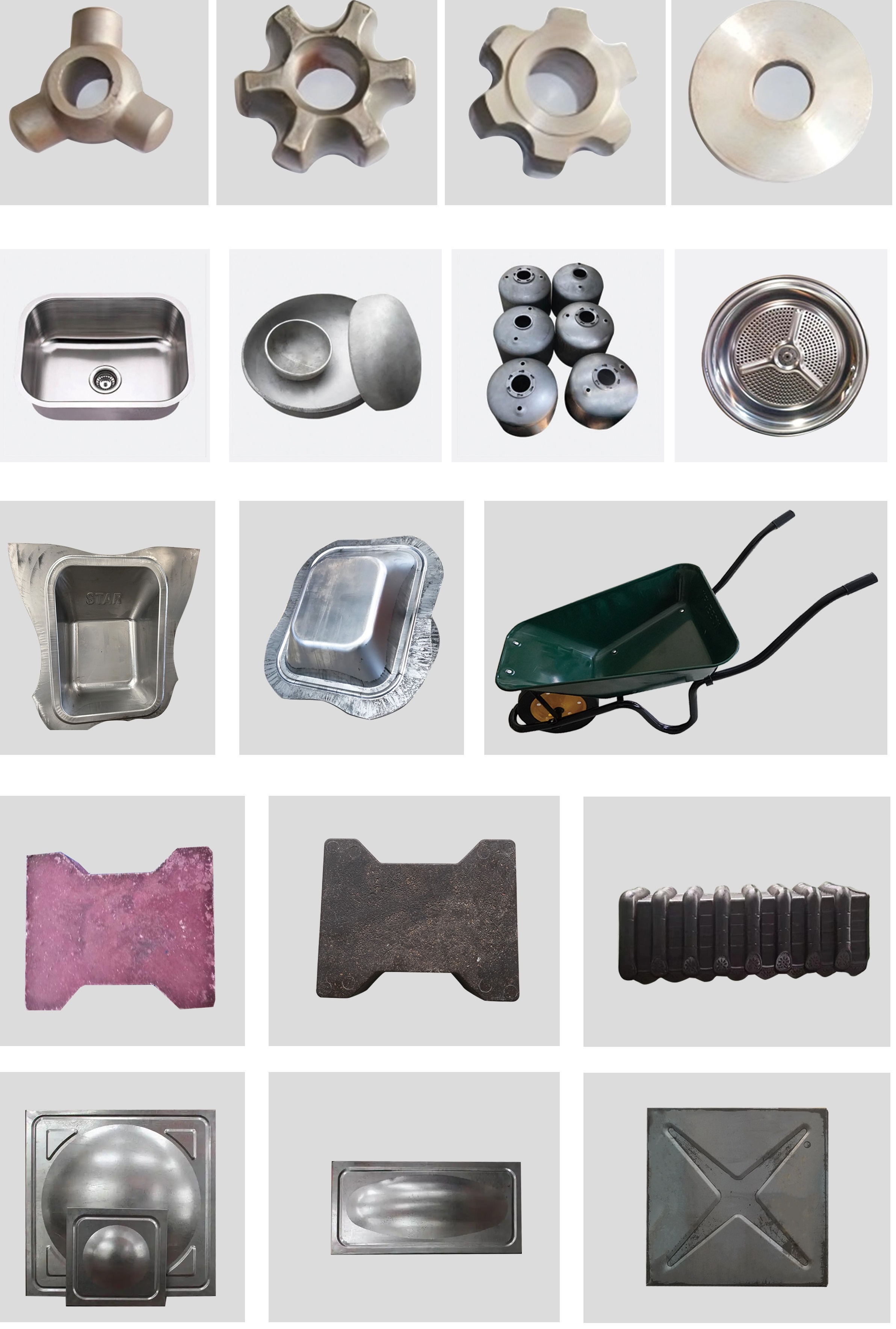 500 tons three-beam four-column hydraulic press Metal stamping and forming presses (7)