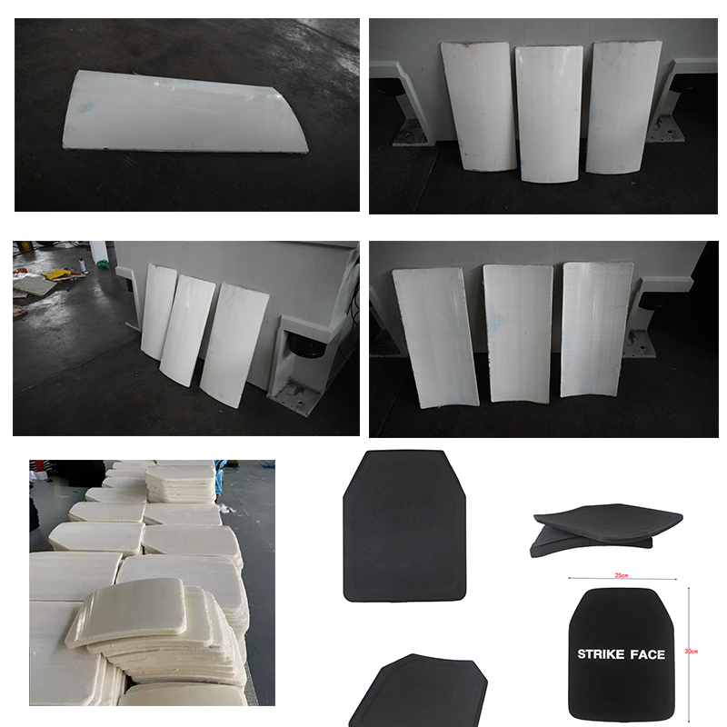 Bulletproof insert plate hot press (3)